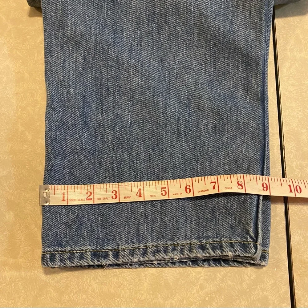 Levi's 505 Regular Fit Blue Jeans Men's W38 L30 Straight Leg‎ Cotton Denim